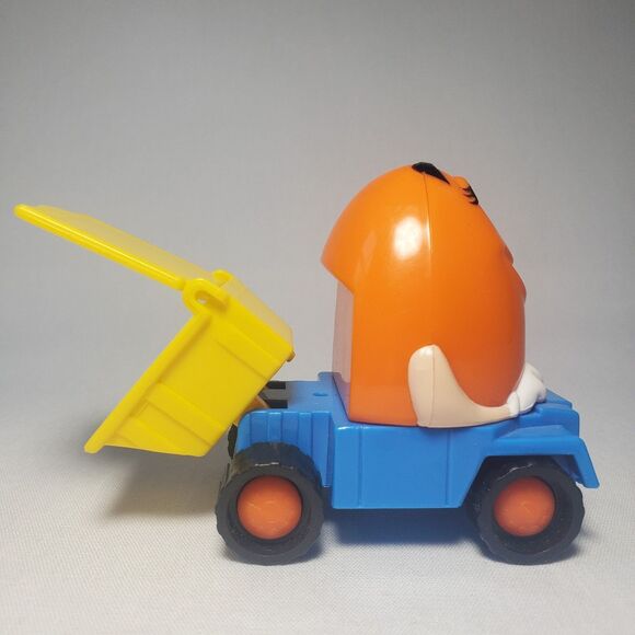 Burger King M&M's Orange Dump Truck Vintage Toy - Picture 2 of 5